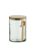 Glass Container with Spoon - The Hus Edit