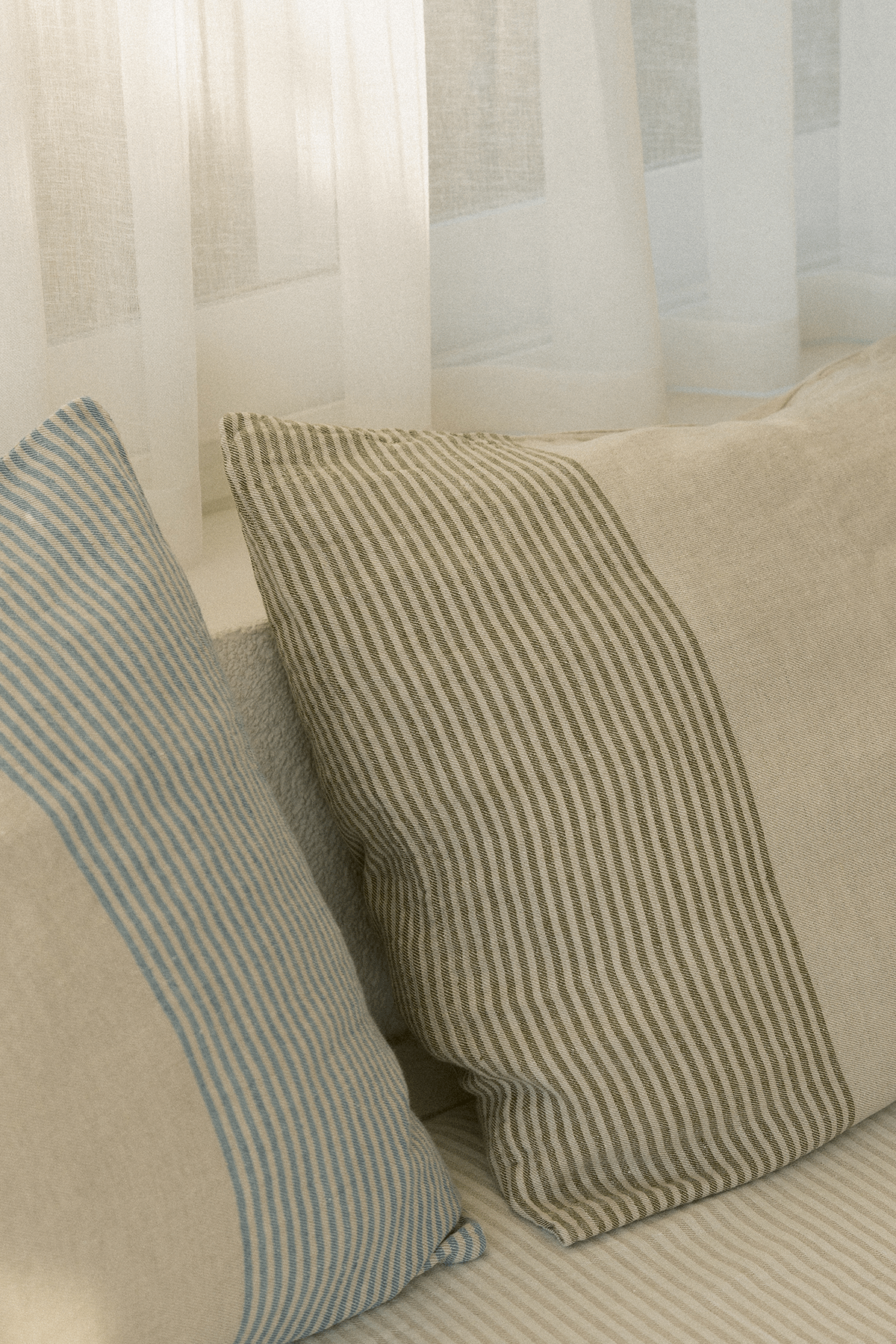 Striped Cushion Cover - The Hus Edit