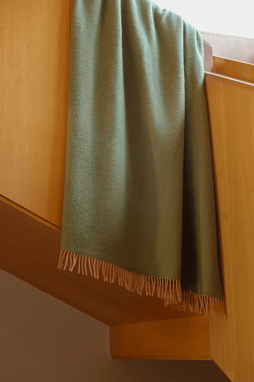 Fringed Wool Blanket - The Hus Edit