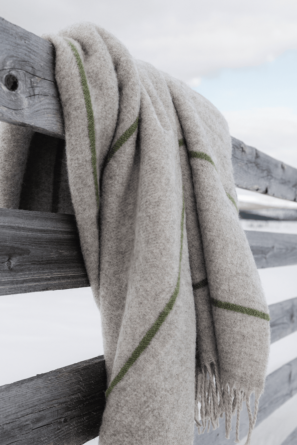 Striped Wool Blanket - The Hus Edit