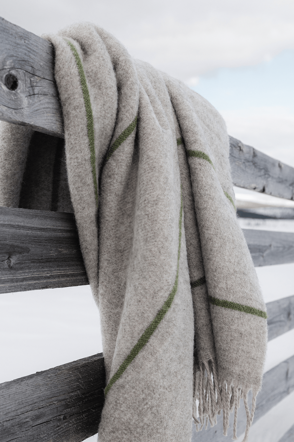 Striped Wool Blanket - The Hus Edit