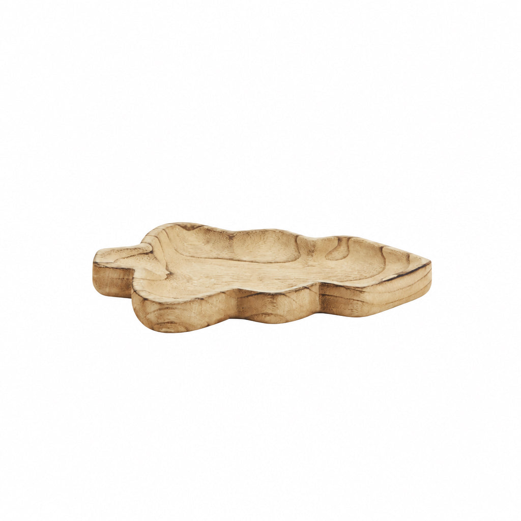 Wooden Christmas Tree Tray