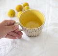 Red/Green Polka Dots Mug - The Hus Edit
