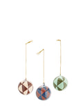 Handmade Paper Mache Christmas Balls