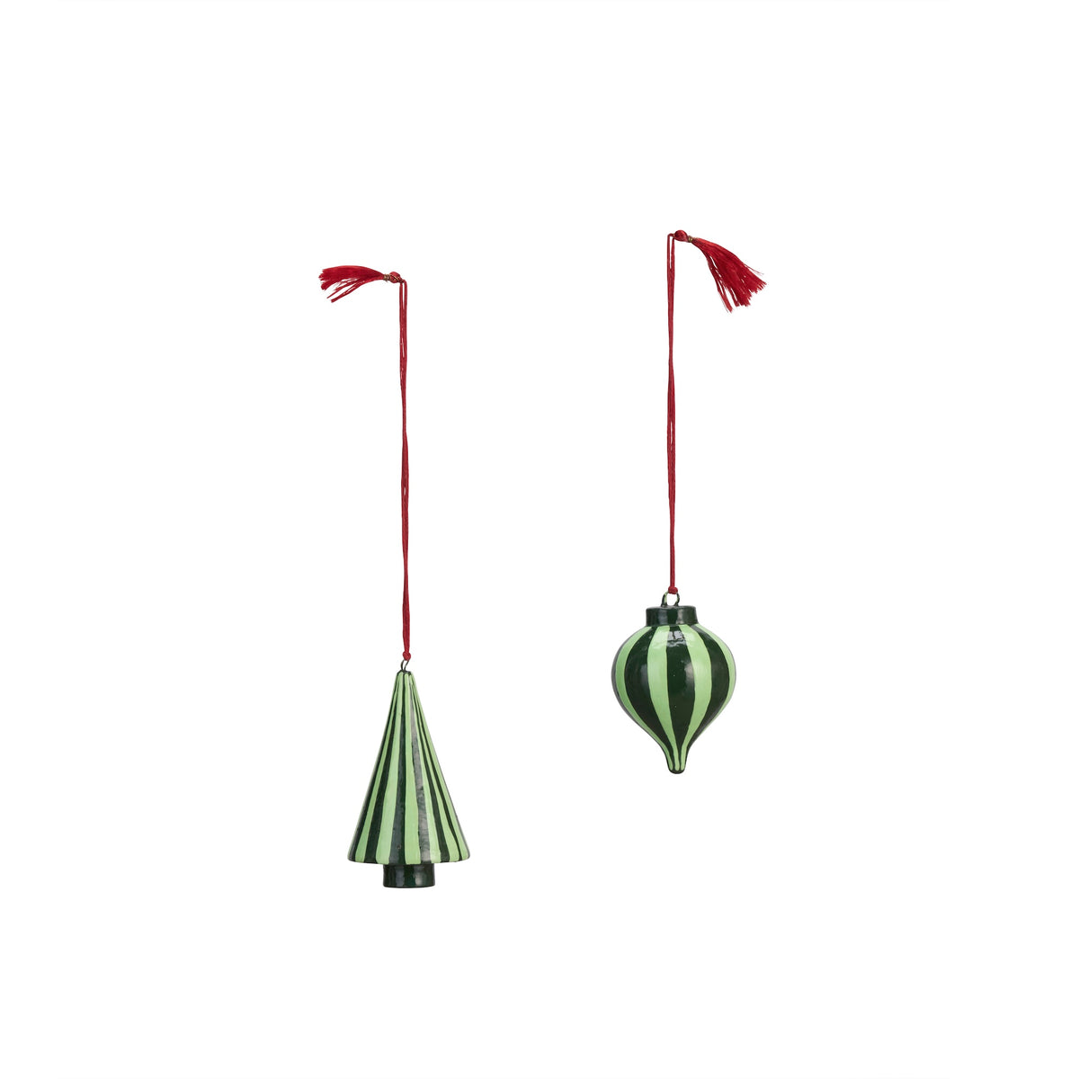Hand-painted Christmas Tree Decorations