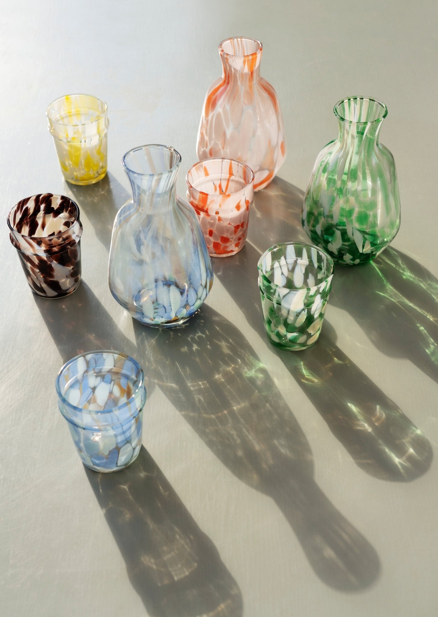Pink Glass Jug - The Hus Edit